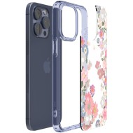 Удароустойчив твърд кейс за iPhone 15 Pro от Spigen Ultra Hybrid - Blossom