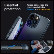 Тънък твърд кейс за iPhone 15 Pro Max от Spigen Thin Fit - Metal Slate