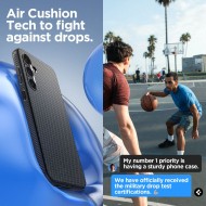 Силиконов кейс за Samsung Galaxy S23 FE от Spigen Liquid Air - Abyss Green