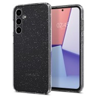 Удароустойчив, силиконов кейс за Samsung Galaxy S23 FE от Spigen Liquid Crystal - Glitter Crystal