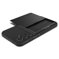 Твърд кейс със стойка за Samsung Galaxy S23 FE от Spigen Slim Armor CS - Черен