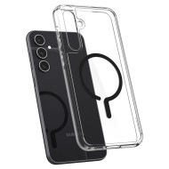 Удароустойчив твърд кейс с MagSafe за Samsung Galaxy S23 FE от Spigen Ultra Hybrid OneTap - Черен