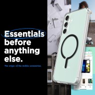 Удароустойчив твърд кейс с MagSafe за Samsung Galaxy S23 FE от Spigen Ultra Hybrid OneTap - Черен