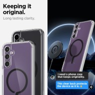 Удароустойчив твърд кейс с MagSafe за Samsung Galaxy S23 FE от Spigen Ultra Hybrid OneTap - Черен