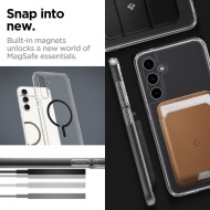Удароустойчив твърд кейс с MagSafe за Samsung Galaxy S23 FE от Spigen Ultra Hybrid OneTap - Черен