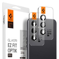 2 броя комплетки от протектори за обектви на камерата на Samsung Galaxy S23 FE от Spigen Optik Tr - Черен 