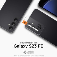 2 броя комплетки от протектори за обектви на камерата на Samsung Galaxy S23 FE от Spigen Optik Tr - Черен 