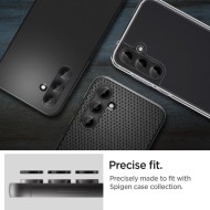 2 броя комплетки от протектори за обектви на камерата на Samsung Galaxy S23 FE от Spigen Optik Tr - Черен 