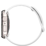 Удароустойчив кейс с протектор за Apple Watch 7/8/9 (45mm) от Spigen Ultra Hybrid - Прозрачен