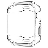 Удароустойчив кейс с протектор за Apple Watch 7/8/9 (45mm) от Spigen Ultra Hybrid - Прозрачен