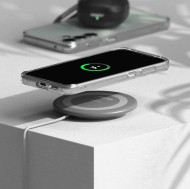 Удароустойчив твърд кейс за Samsung Galaxy S23 FE от Ringke Fusion - Матово прозрачен