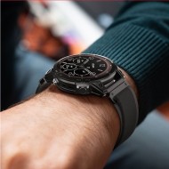 Текстилна каишка за Garmin Fenix 3 / 3 HR / 5x / 5x Plus / 6x / 6x Pro / 7x от Tech-Protect Nylon - Черен / Оранжев