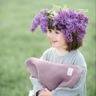 Памучно одеяло 80x100cm от Cotton Hug Органик – Лавандула