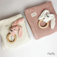 Памучно одеяло 80x100cm от Cotton Hug Органик – Облаче