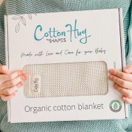 Памучно одеяло 80x100cm от Cotton Hug Органик – Облаче