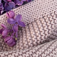 Памучно одеяло 80x100cm от Cotton Hug Органик – Роза