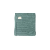 Памучно одеяло 80x100cm от Cotton Hug Органик – Салвия