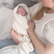Мериносово одеяло 80x100cm от Cotton Hug - Нежност