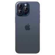 2бр комплекти от протектори за камера на iPhone 14 Pro / Pro Max / 15 Pro / Pro Max от Spigen Optik Tr - Blue Titanium