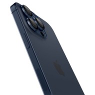 2бр комплекти от протектори за камера на iPhone 14 Pro / Pro Max / 15 Pro / Pro Max от Spigen Optik Tr - Blue Titanium
