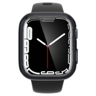 Удароустойчив кейс с протектор за Apple Watch 7/8/9 (41mm) от Spigen Ultra Hybrid - Space Crystal