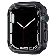 Удароустойчив кейс с протектор за Apple Watch 7/8/9 (41mm) от Spigen Ultra Hybrid - Space Crystal