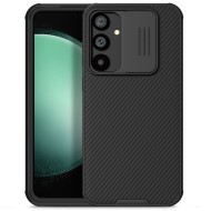 Калъф със защита на камерата за Samsung Galaxy S23 FE от Nillkin Camshield Pro - Черен