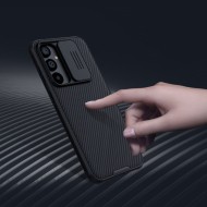 Калъф със защита на камерата за Samsung Galaxy S23 FE от Nillkin Camshield Pro - Черен