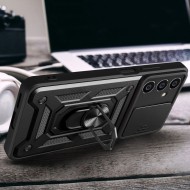 Удароустойчив калъф за Samsung Galaxy S23 FE от Tech-Protect CamShield Pro - Черен