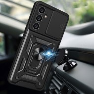Удароустойчив калъф за Samsung Galaxy S23 FE от Tech-Protect CamShield Pro - Черен