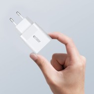 Стенно зарядно устройсто с 2 порта 20W от Tech Protect C20W - Черно