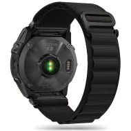 Текстилна каишка за Garmin Fenix 3 / 3 HR / 5x / 5x Plus/ 6x / 6x Pro / 7x от Tech-Protect Nylon Pro - Черен