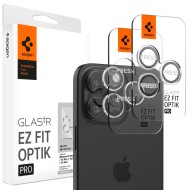 2бр комплекти от протектори за камера на iPhone 14 Pro - Pro Max / 15 Pro - Pro Max / 16 Pro - Pro Max / 17 Pro - Pro Max от Spigen Optik Tr - Crystal Clear