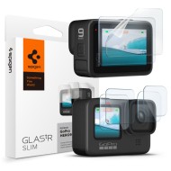 Комплект предпазни протектори за GoPro 9 / 10 / 11 / 12 от Spigen Glas.TR.Slim - Прозрачни