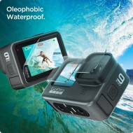 Комплект предпазни протектори за GoPro 9 / 10 / 11 / 12 от Spigen Glas.TR.Slim - Прозрачни