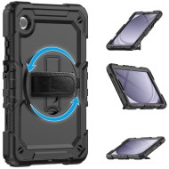 360 градусов калъф за таблет Samsung Galaxy Tab А9 8.7 от Tech-Protect Solid360 - Черен