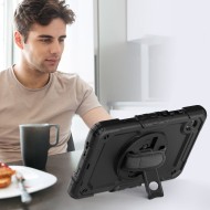 360 градусов калъф за таблет Samsung Galaxy Tab А9 8.7 от Tech-Protect Solid360 - Черен