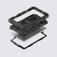 360 градусов калъф за таблет Samsung Galaxy Tab А9 8.7 от Tech-Protect Solid360 - Черен