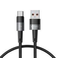 Кабел за зареждане USB-A / USB-C 66W 6A 50см от Tech Protect Ultraboost - Сив
