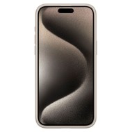 Удароустойчив кейс с MagSafe пръстен за iPhone 15 Pro Max от Spigen Ultra Hybrid Mag - Frost Natural Titanium