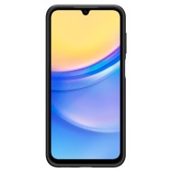 Силиконов кейс за Samsung Galaxy A15 4G / 5G от Spigen Liquid Air - Черен мат
