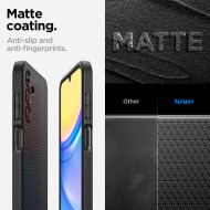 Силиконов кейс за Samsung Galaxy A15 4G / 5G от Spigen Liquid Air - Черен мат