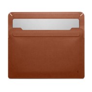 Тънък калъф за 15-16 инчов лаптоп от Spigen Valentinus Sleeve - Classic Brown