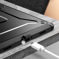 360 градусов калъф за Samsung Galaxy Tab A9 Plus 11.0 от Supcase Unicorn Beetle Pro - Черен