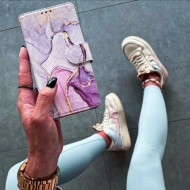 Кожен тефтер за Samsung Galaxy A25 5G от Tech-Protect Wallet - Marble