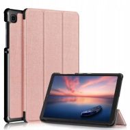 Кожен калъф за Samsung Galaxy Tab A7 Lite от Tech-Protect SmartCase - rose gold