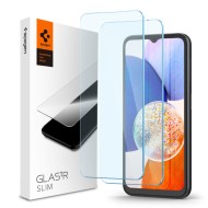 2 броя стъклени протектори за дисплей на Samsung Galaxy A15 (4G/5G) / A25 5G от Spigen Glass Tr. Slim - Прозрачни