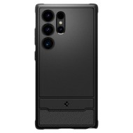 Удароустойчив кейс за Samsung Galaxy S24 Ultra от Spigen Rugged Armor - Черен мат