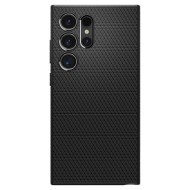 Силиконов кейс за Samsung Galaxy S24 Ultra от Spigen Liquid Air - Черен мат