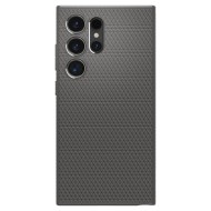 Силиконов кейс за Samsung Galaxy S24 Ultra от Spigen Liquid Air - Черен мат